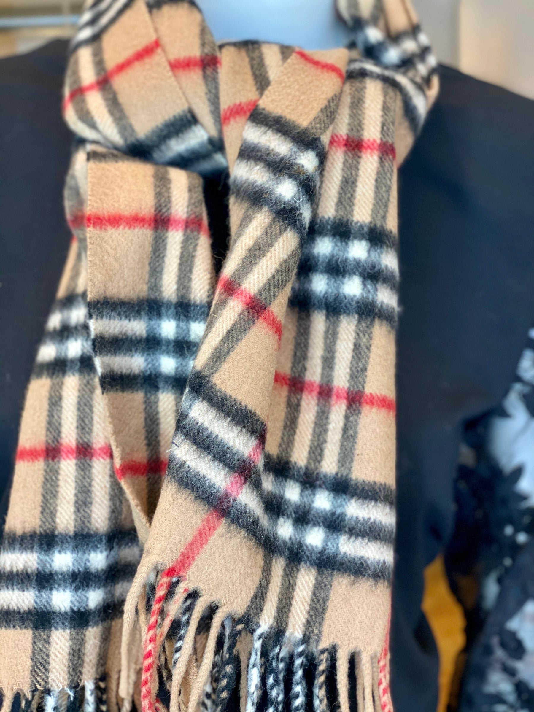 burberry scarf plaid