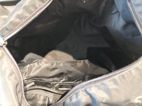 Prada Medium Black Nylon Tote Bag