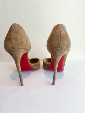 Christian Louboutin Iriza Suede Pumps