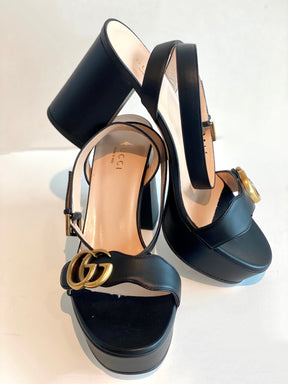 black gucci heels