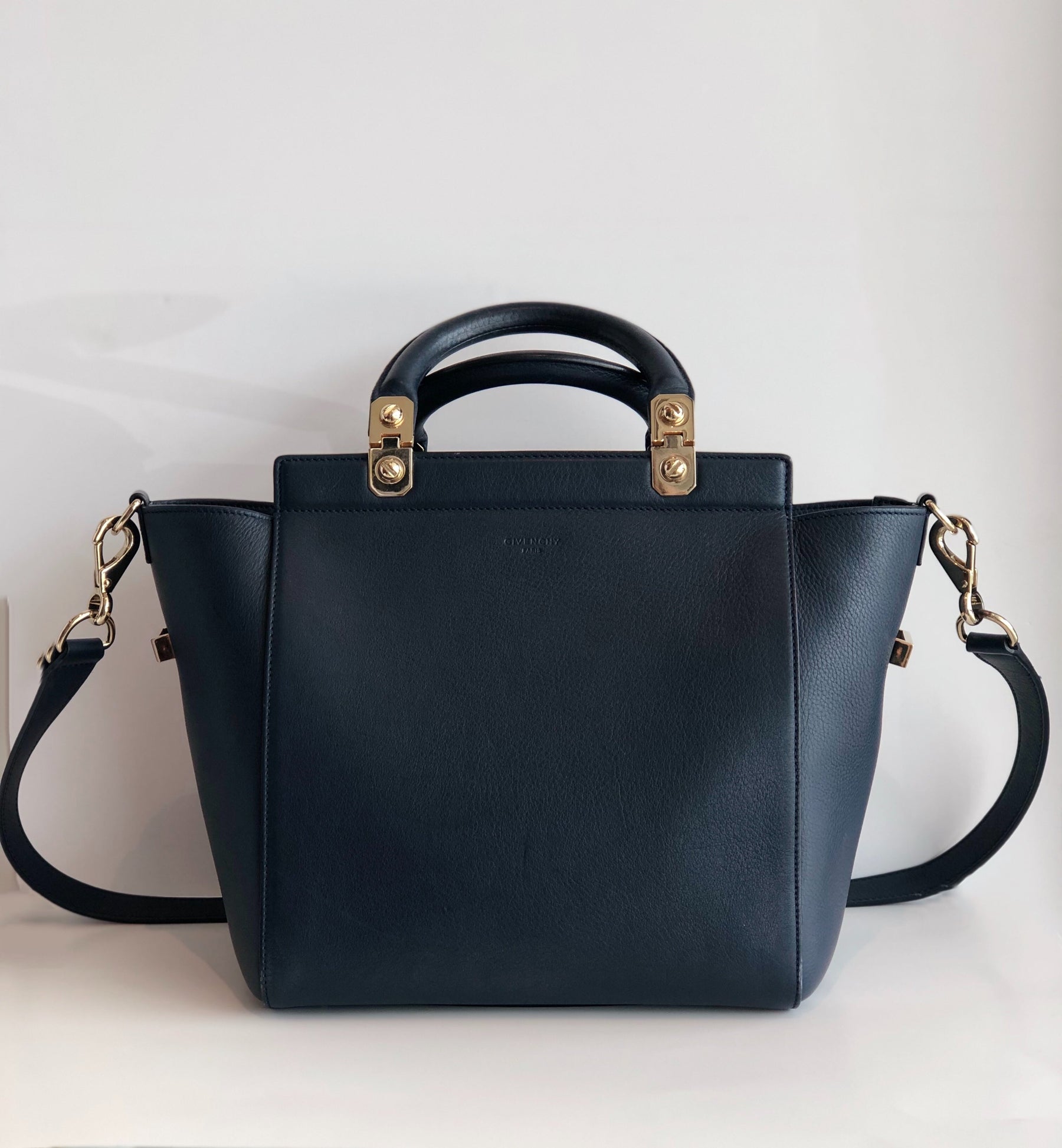 Givenchy HDG Top Handle Leather Tote Bag