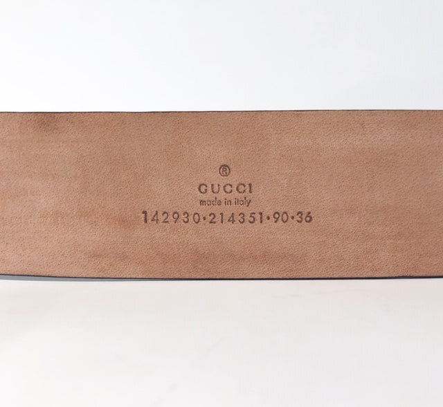 Gucci Guccissima Logo Belt