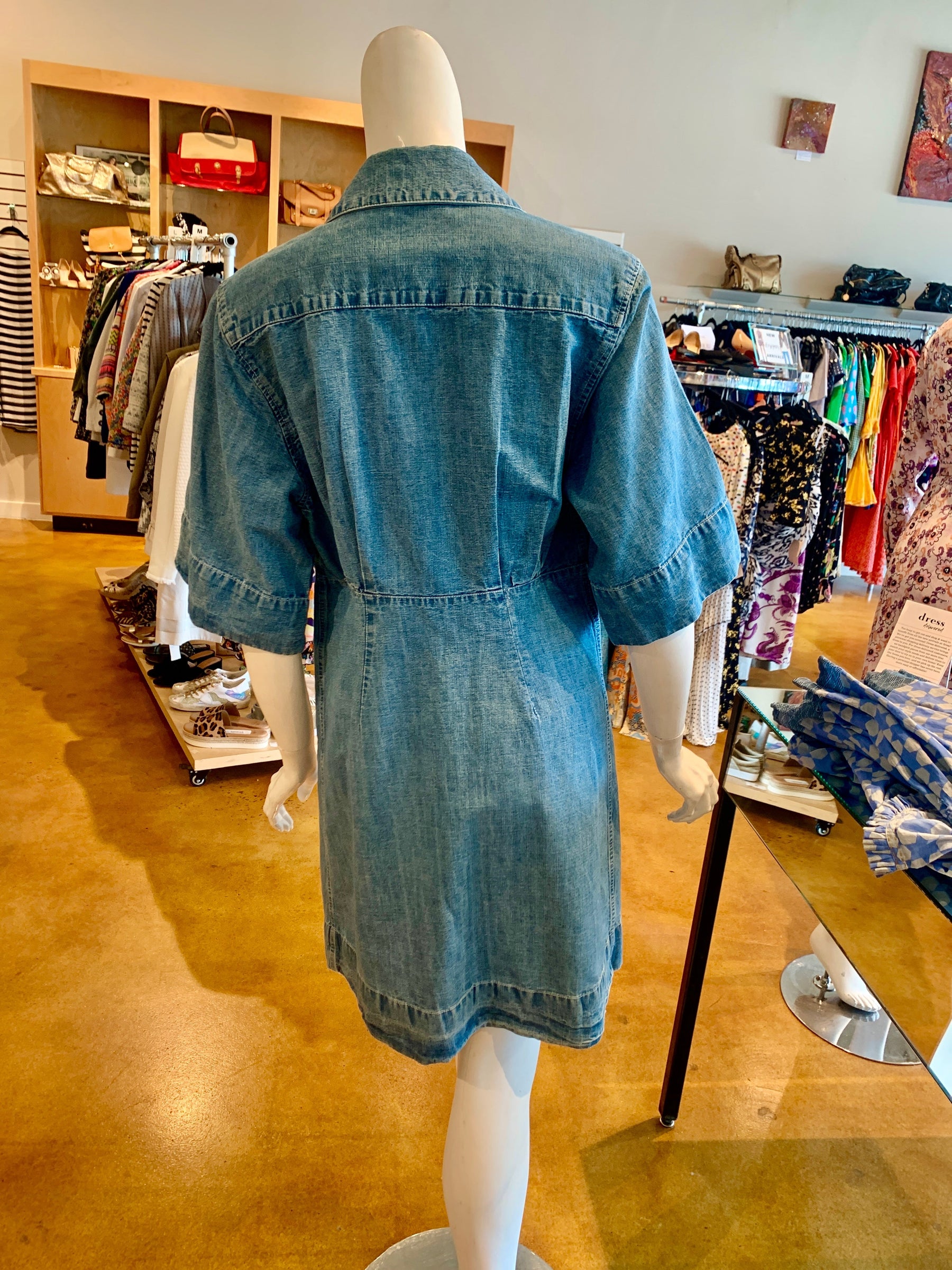Sea New York Peper Denim Shirt Dress Sea New York Peper Denim Shirt Dress