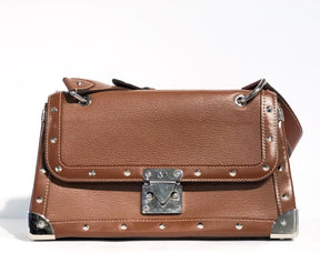 Louis Vuitton Le Talenteaux Bag Brown Leather Front of Bag