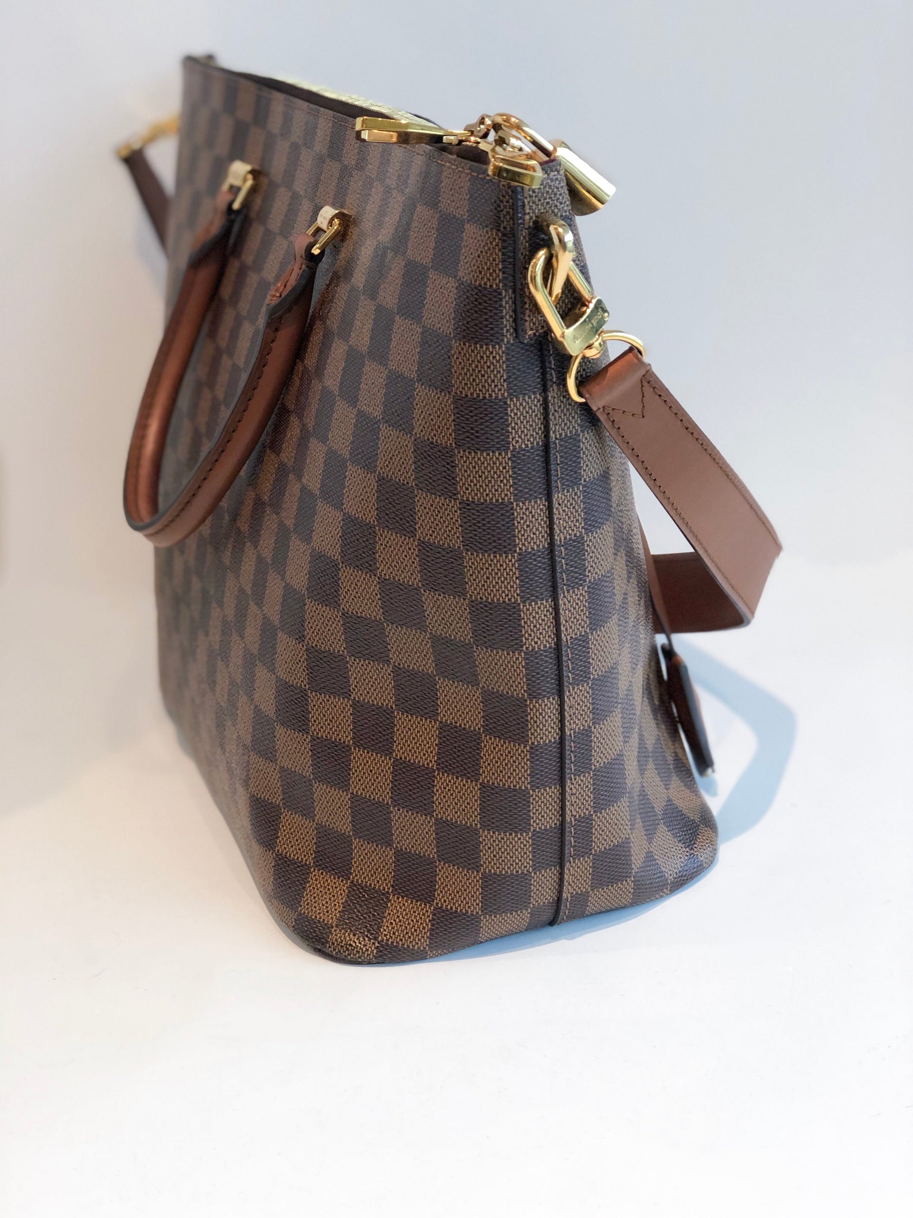 Louis Vuitton Damier Ebene Belmont Bag - Dress Raleigh Consignment