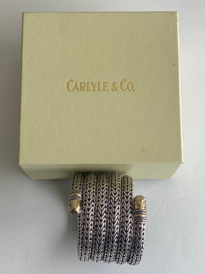 John Hardy Silver Coil Wrap Bracelet Top