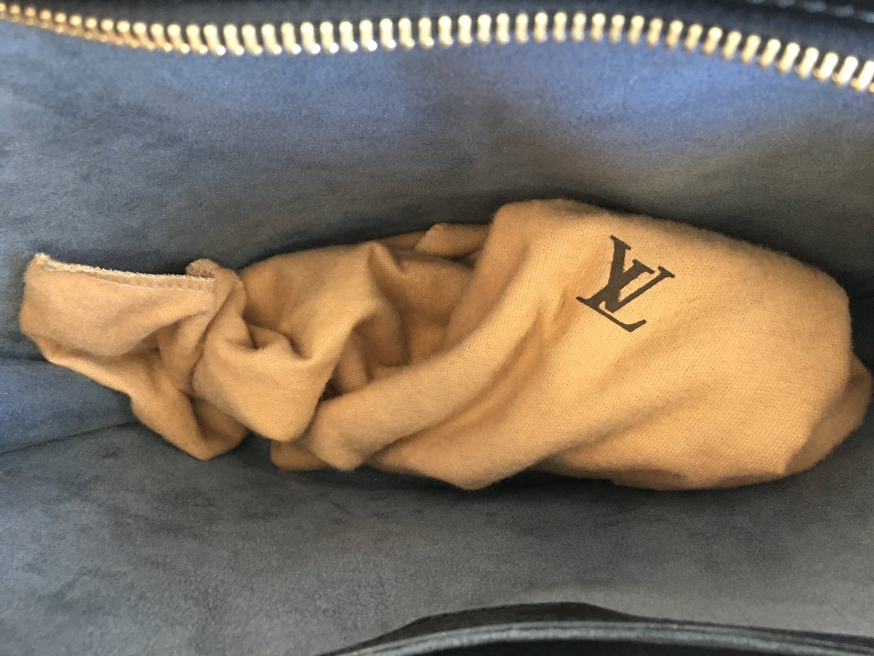 Louis Vuitton Saint Jacques Epi Leather PM Tote Bag Interior