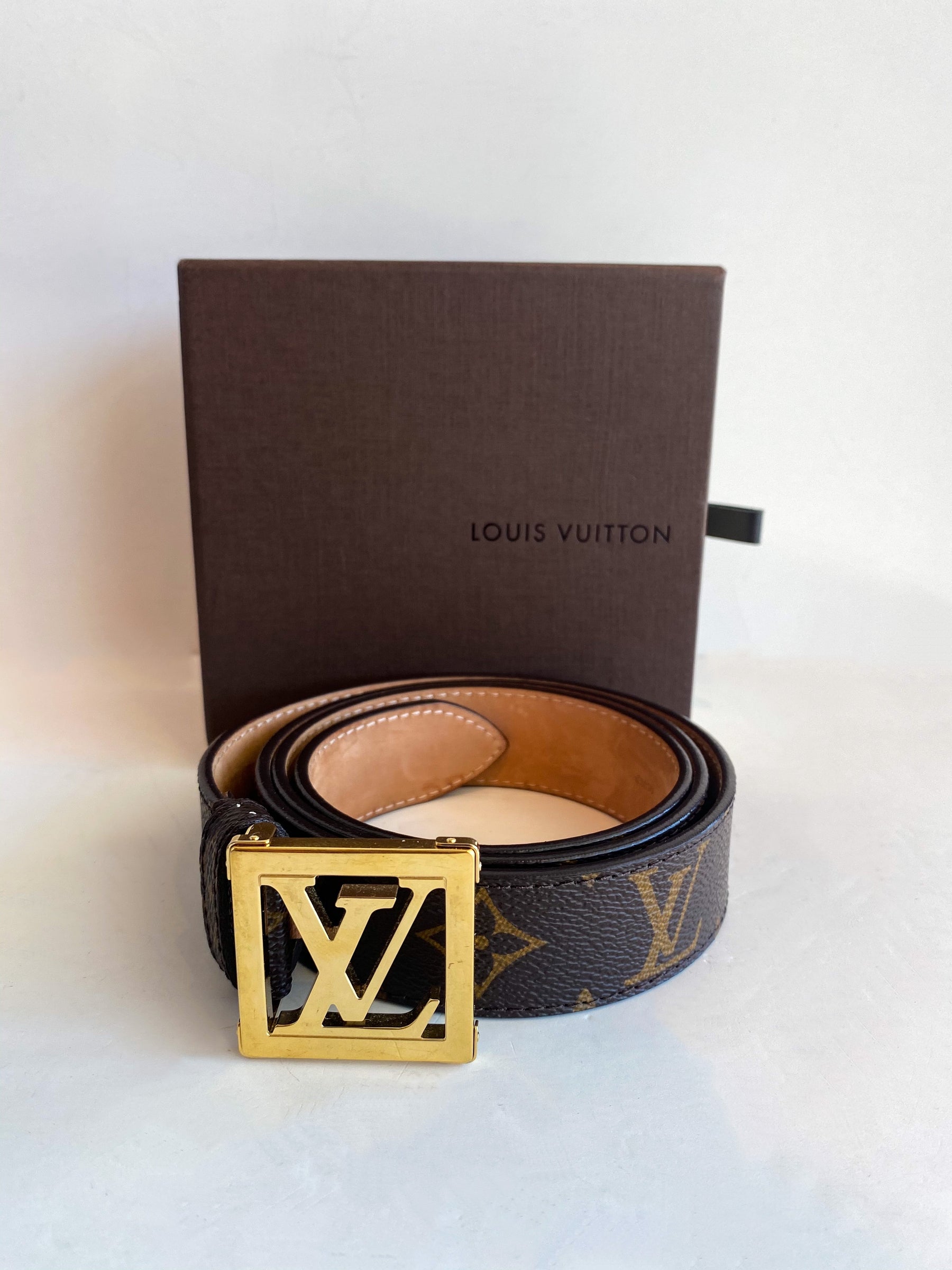 Louis Vuitton Monogram Belt with Box