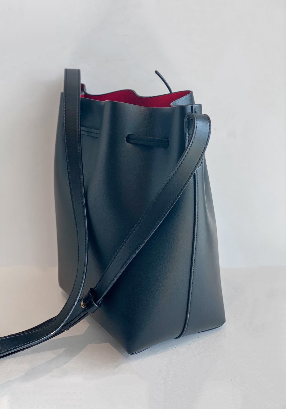 Mansur Gavriel Mini Bucket Bag Side One