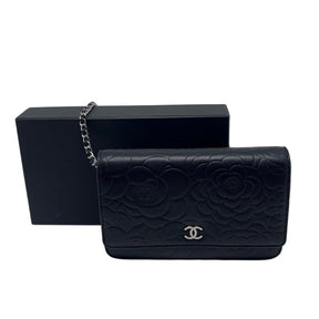 Chanel Camellia Wallet on Chain Front