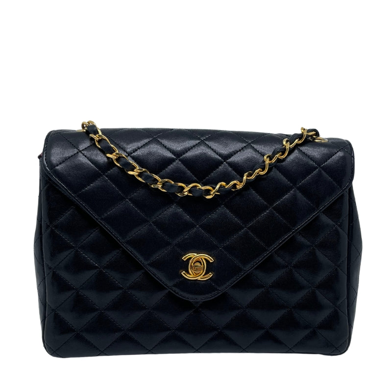 Chanel Vintage Lambskin Leather Envelope Bag