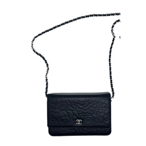 Chanel Camellia Wallet on Chain front 