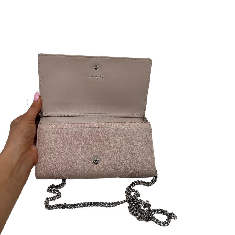 Dior Diorama Wallet on Chain interior