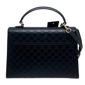 Gucci GG Signature Padlock Handle Bag back 