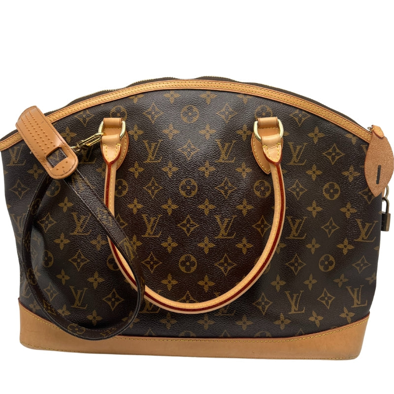 Louis Vuitton Monogram Lockit Horizontal Bag  Monogram Canvas Exterior   Gold Toned Hardware   Removable Flat Strap with Rest Attached   Double Exterior Shoulder Straps  Lock Detailing Attached to Exterior   Single Exterior Zip Closure   Brown Fabric Interior   Double Interior Flat Pockets