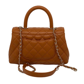Chanel Coco Top Handle Bag back