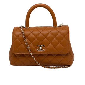 Chanel Coco Top Handle Bag front