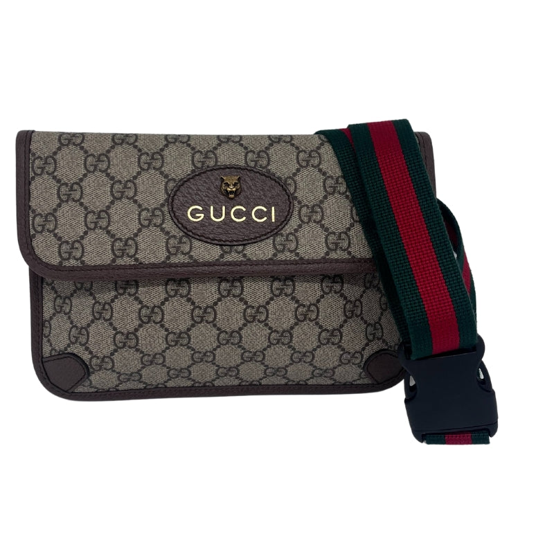 Gucci GG Supereme Neo Vintage Belt Bag front 