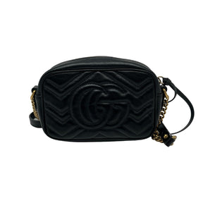 Gucci GG Mini Marmont Matelasse Camera Bag Back