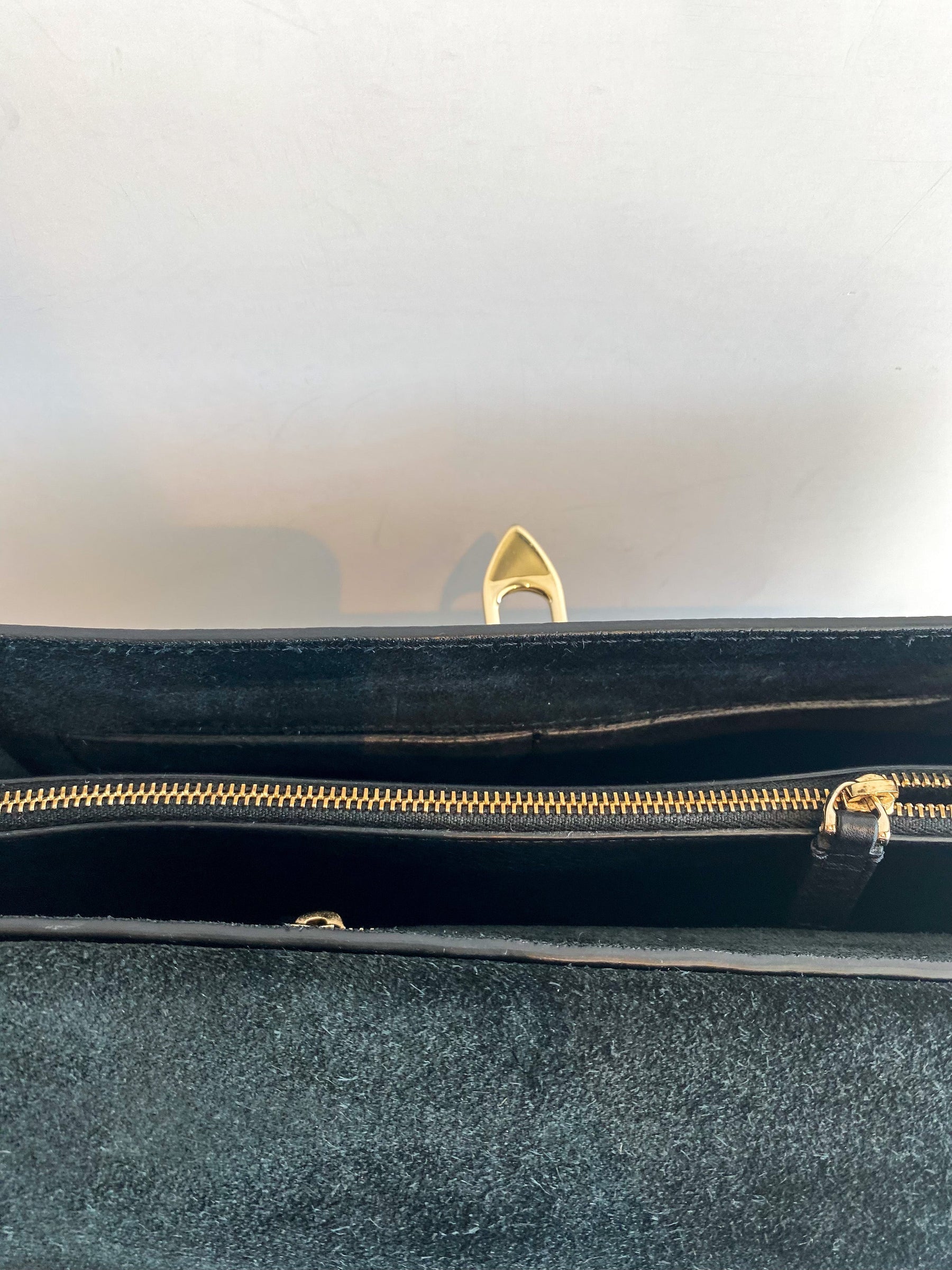 Valentino Rockstud Single Handle Bag Black Inside