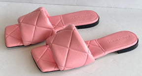Bottega Veneta Debossed-leather Slide