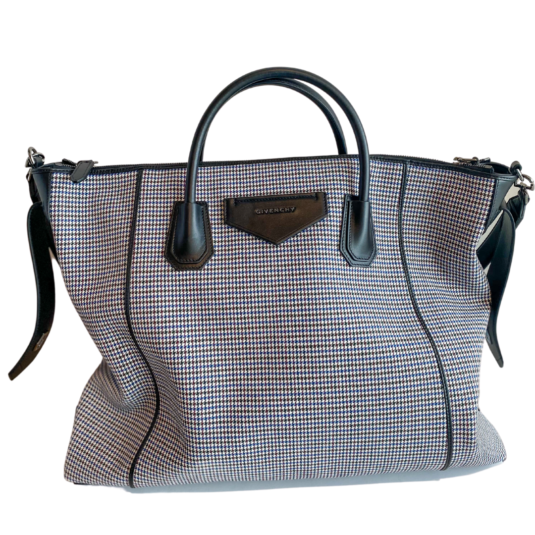 Givenchy Large Antigona Soft Houndstooth Bag