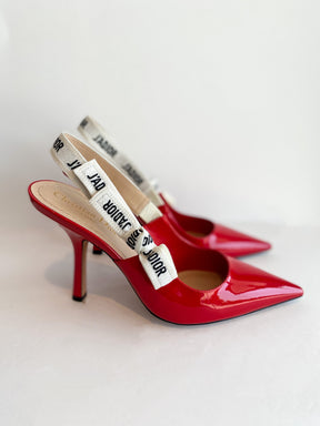 Dior J'Adior Heels Red Side of Heels