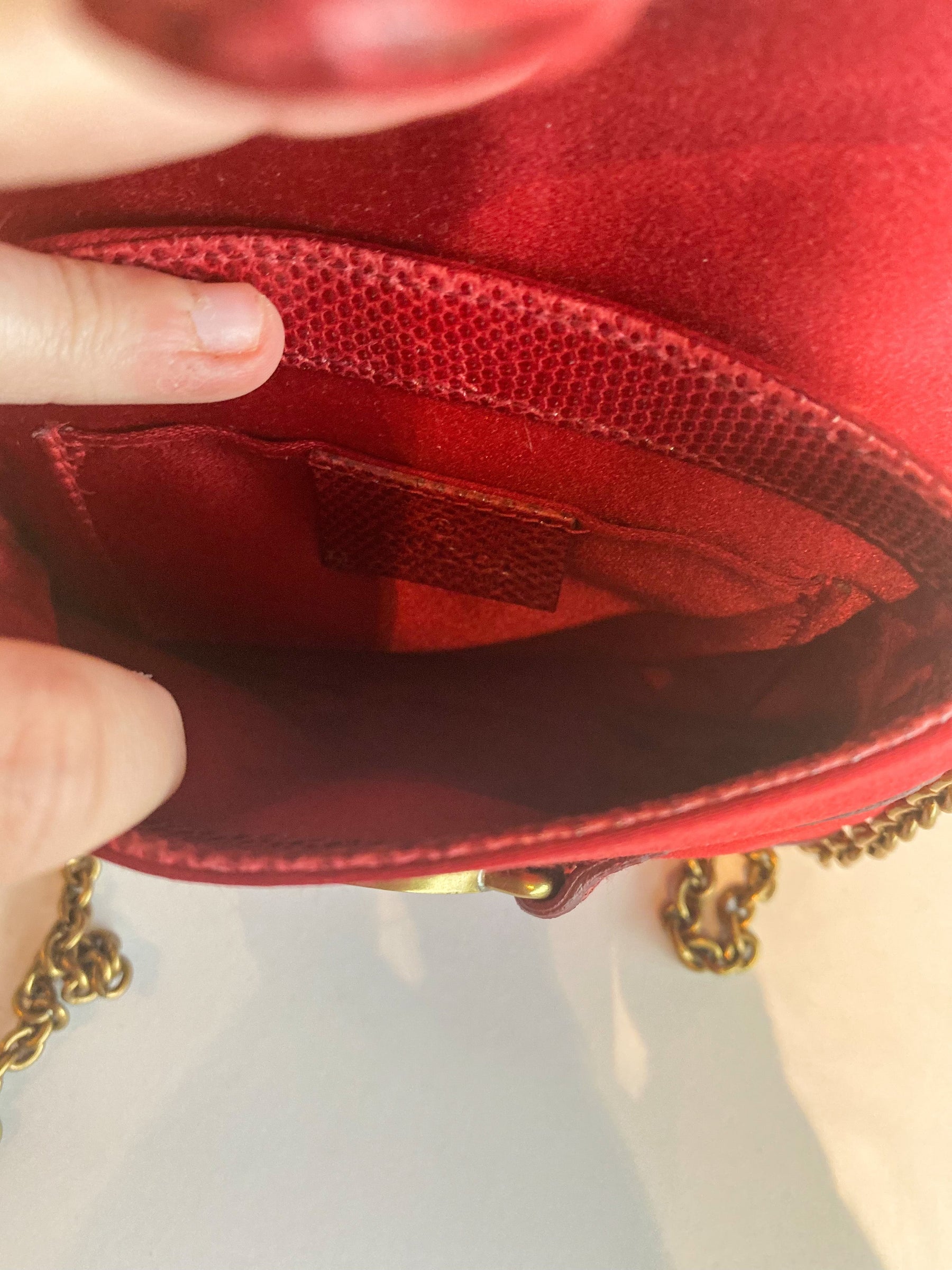 Gucci Mini Evening Bag Red