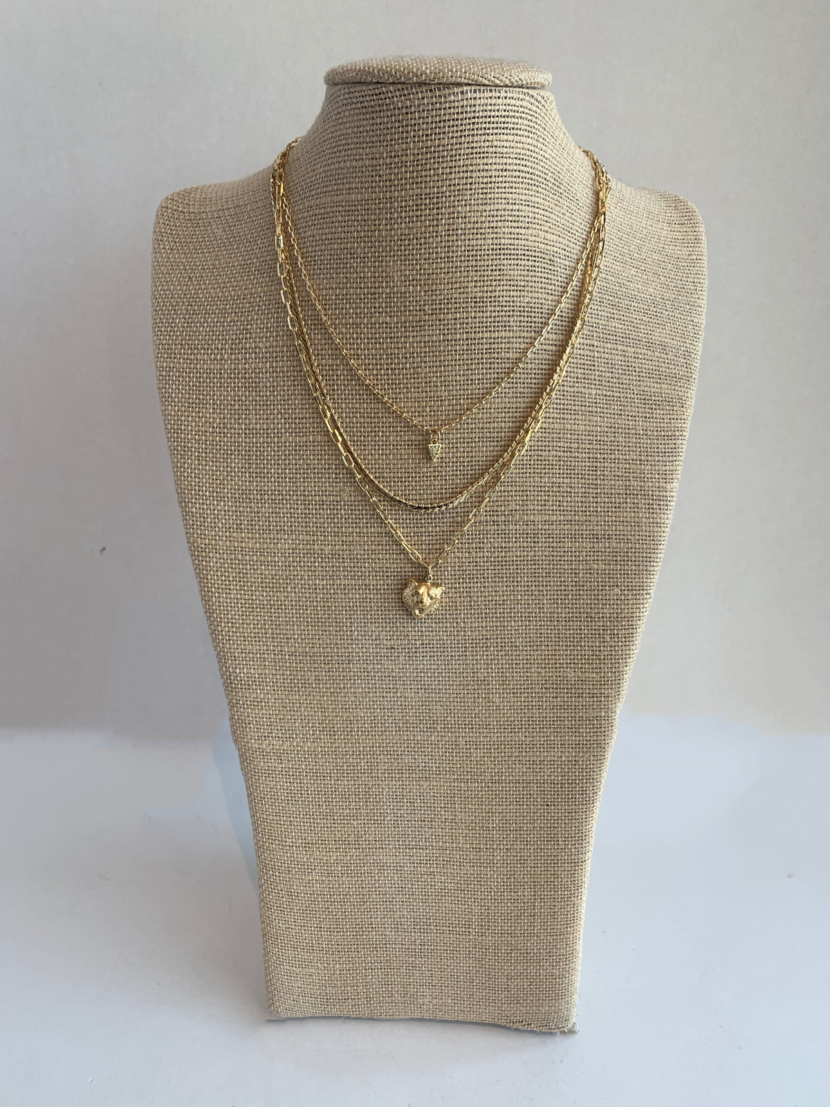 Farrah B 3 Layer Necklace