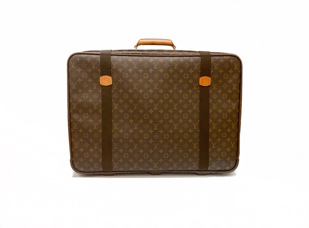 Louis Vuitton Satellite 65 Monogram Suitcase Back