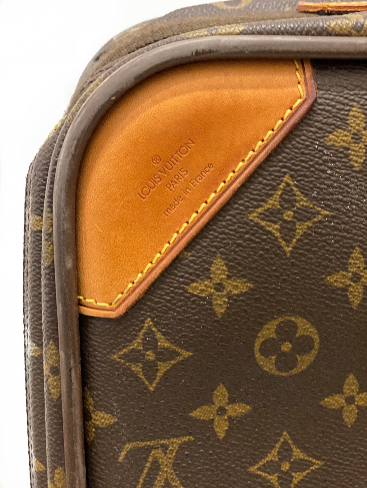Louis Vuitton Satellite 65 Monogram Suitcase Detail