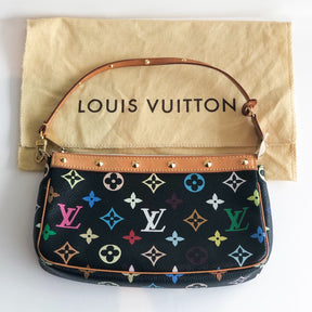Louis Vuitton Multicolor Pouchette Bag Monogram