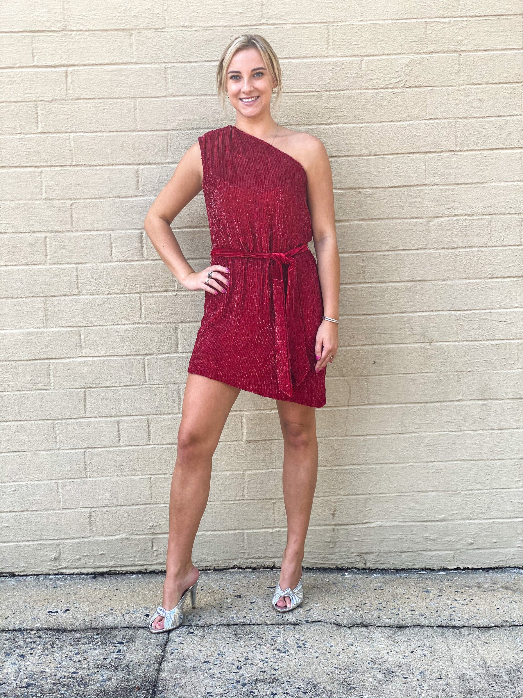 Retrofete Red Ella Dress Retrofete Red Ella Dress
