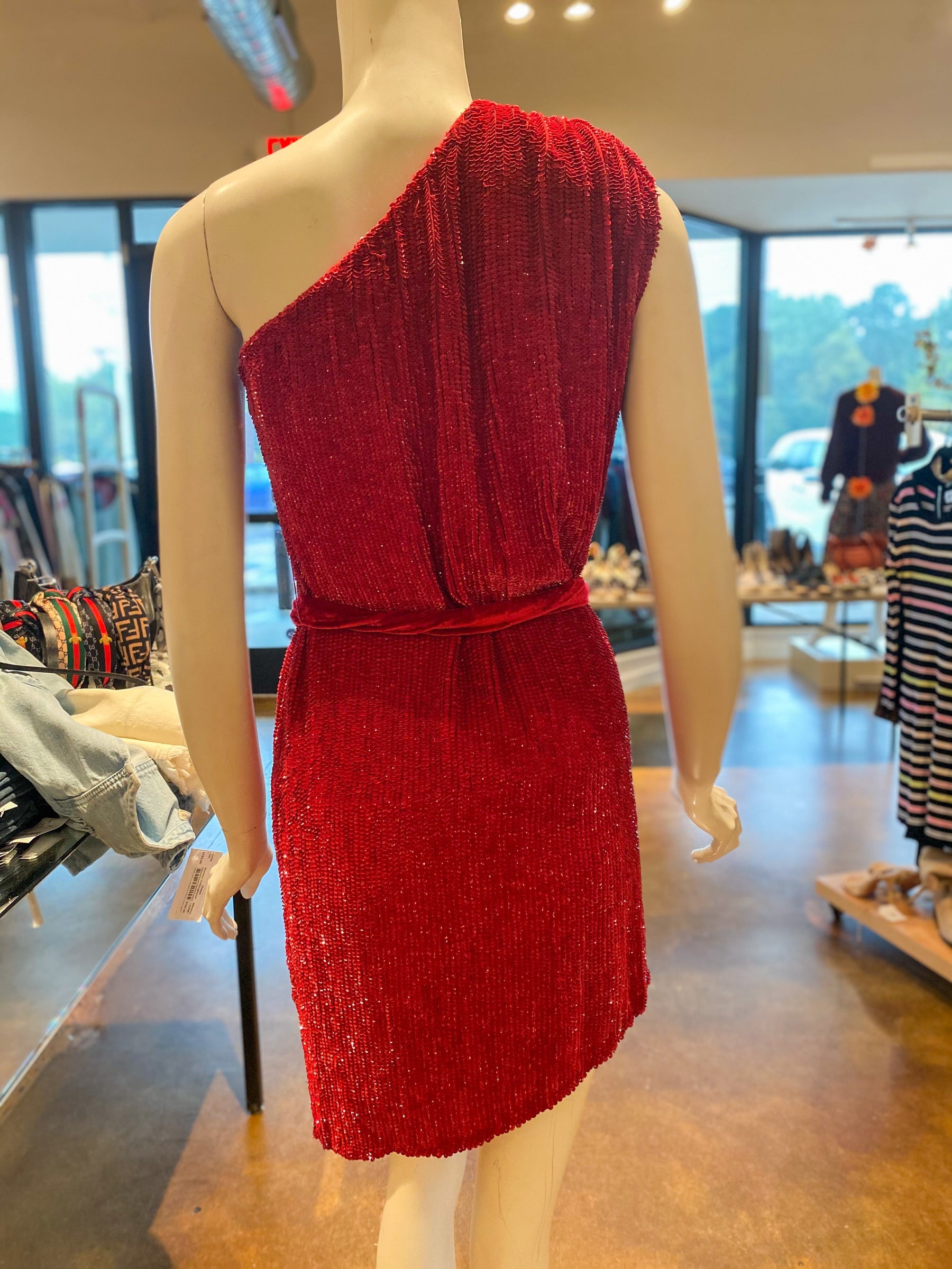 Retrofete Red Ella Dress Retrofete Red Ella Dress